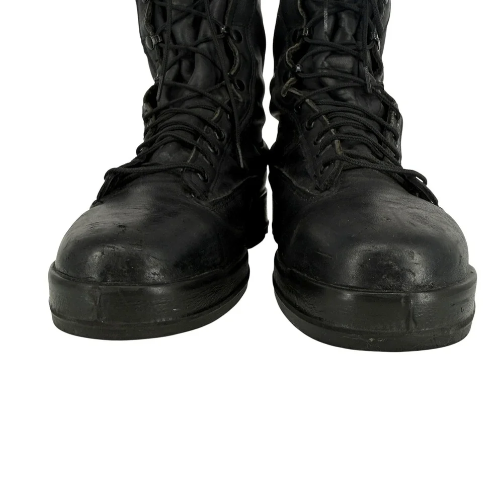 Belleville 800ST Steel Toe Flight Combat Boots Mens 11 W Black Leather Vibram